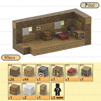 Magnetic Building Blocks Mine World Magnet Cube Set STEM Montessori