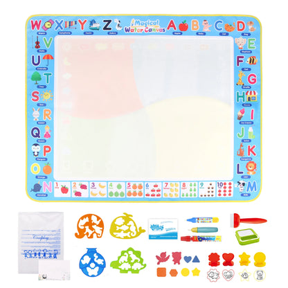 100x80CM Magic Water Drawing Mat Coloring Doodle With Reusable Magic