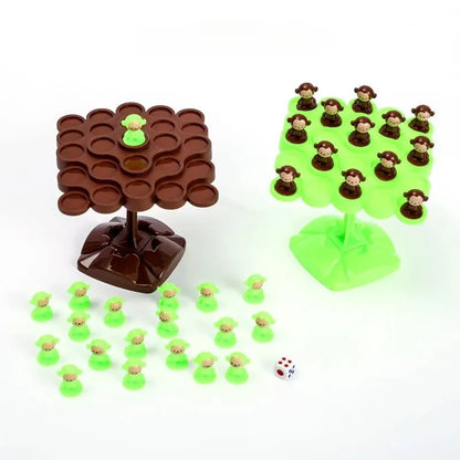 Monkey Balance Tree Focus Balance Training Children's Toys Folding