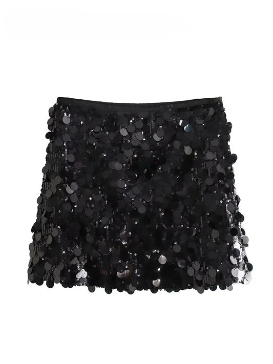 Sequin Mini skirt