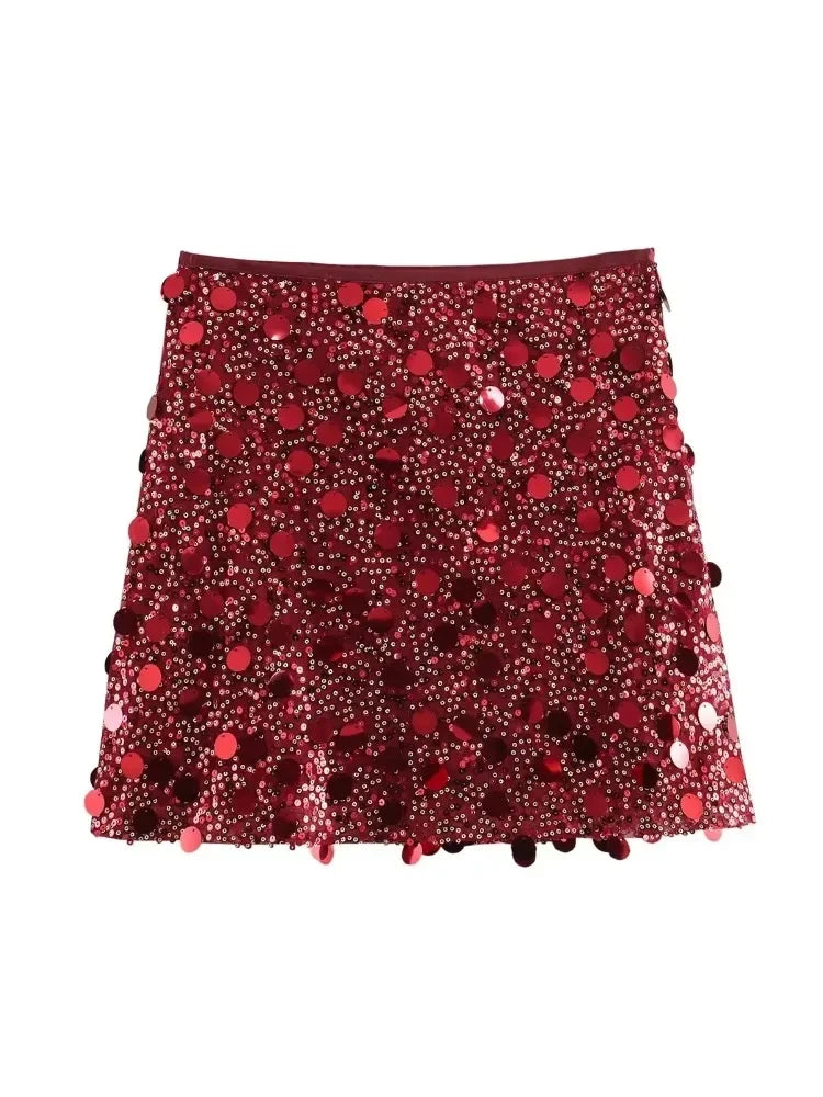 Sequin Mini skirt