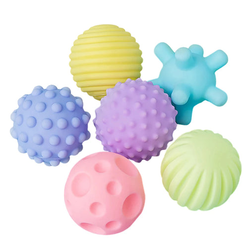 Textured Balls for Baby Sensory Play 6-12 Months