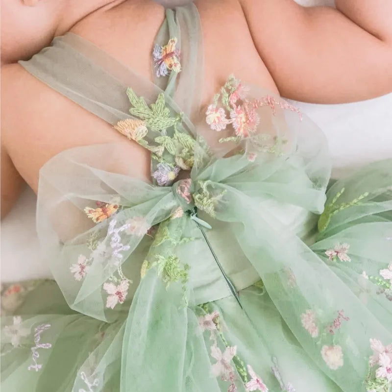 Newborn Baby Girl Princess Fairy Tulle Dress