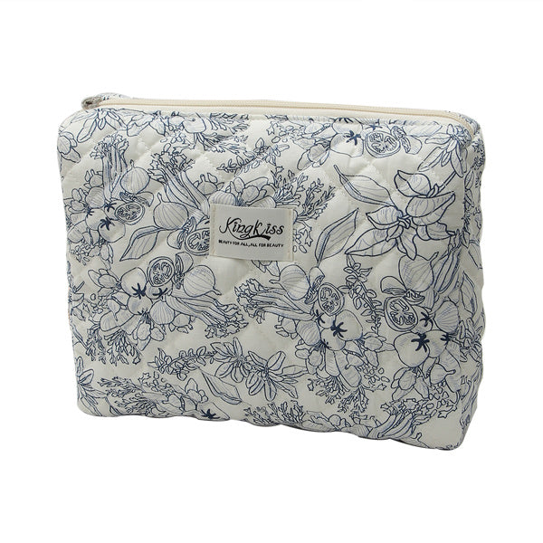 Women Floral Makeup Bag - Set Of 3