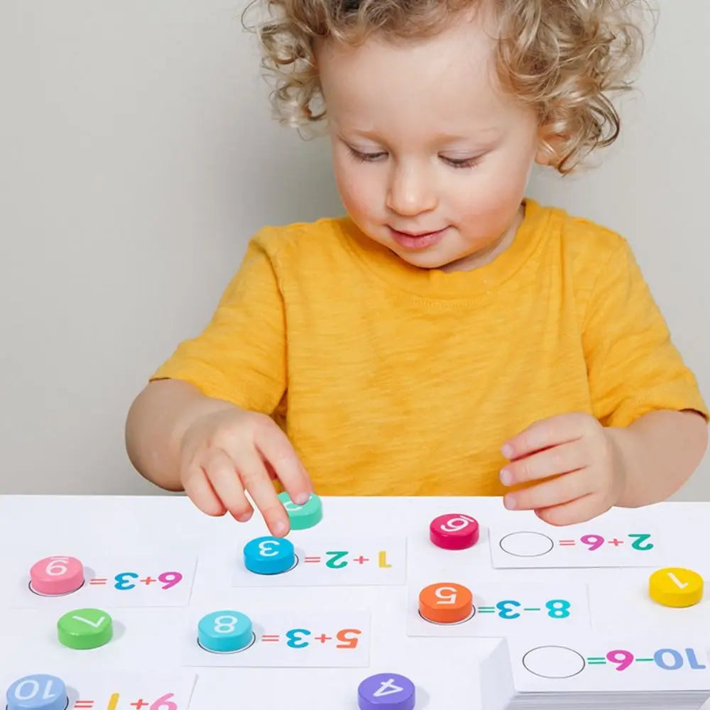 Montessori Logical Thinking Wooden Matching Puzzles