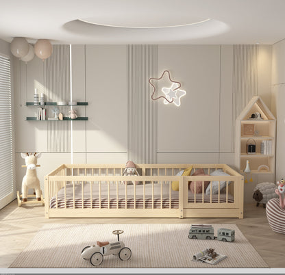 Cama Dream Raft Montessori de suelo natural - Individual [Reserva]