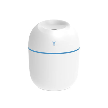Humidificador ultrasónico portátil USB con difusor de aceites esenciales y LED