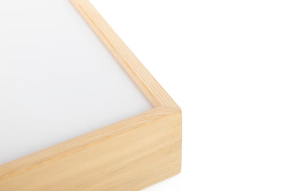 Panel de luz Montessori de 50 x 40 cm. Certificado CE, hecho a mano.