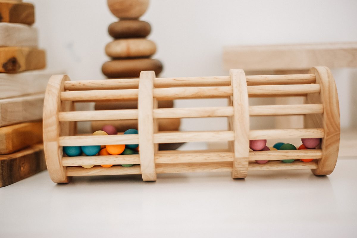 MONTESSORI WOODEN RAIN MAKER