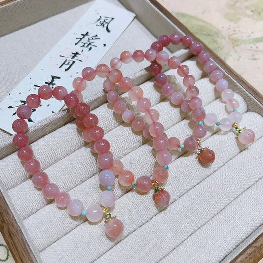 Natural Salt Source Agate Bracelet