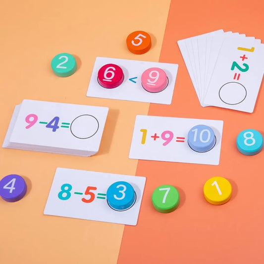 Montessori Logical Thinking Wooden Matching Puzzles