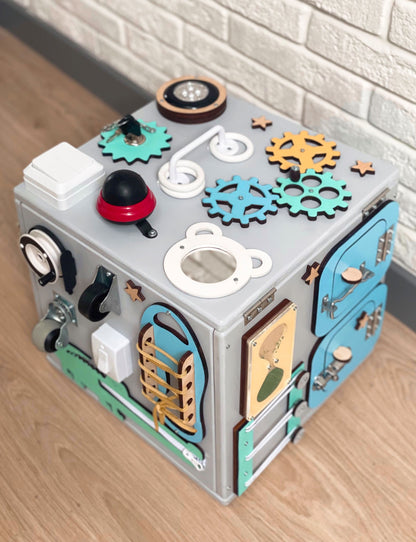 Busy Cube & Storage For Toys