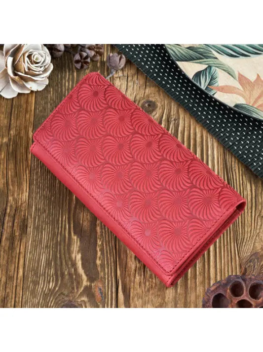 Natural Leather Women's Wallet